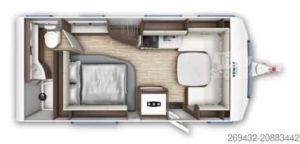 Bivalnik FENDT DIAMANT 560 DW Modell 2025