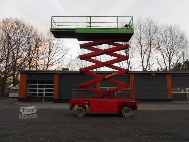 Podnośnik nożycowy Liftlux SL172-18E2WD Elektro