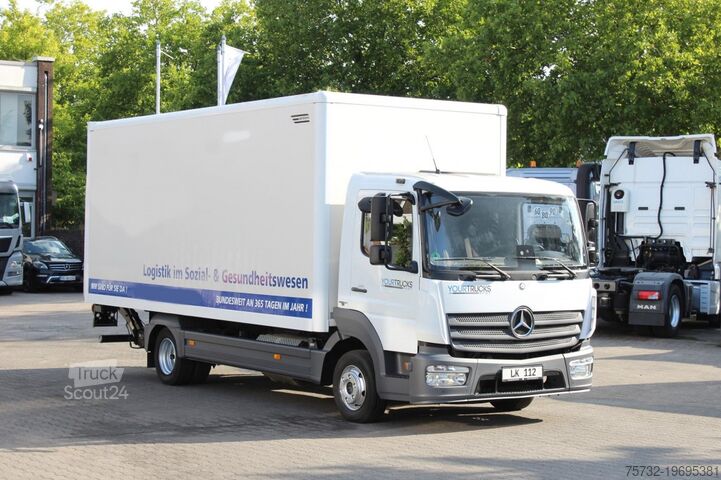 Кутиевиден ван Mercedes-Benz Atego 818 E6  Koffer 6m  Klima  LDW  Schalter LBW