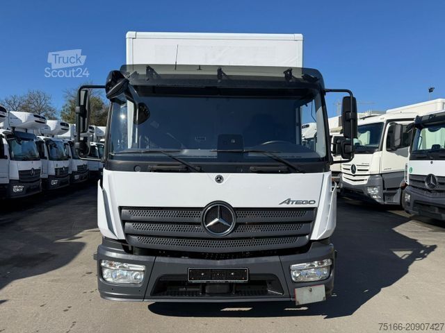 Dėžinis furgonas MERCEDES-BENZ ATEGO 818 L Koffer 6,10 m LBW 1 to.*AHK*EURO 6E