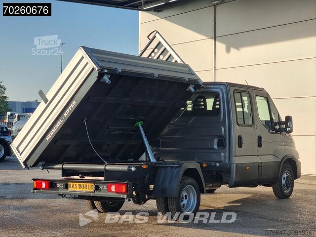 Kipper Iveco Daily 35C21 3 zijdige Kipper Dubbel Cabine 210P...