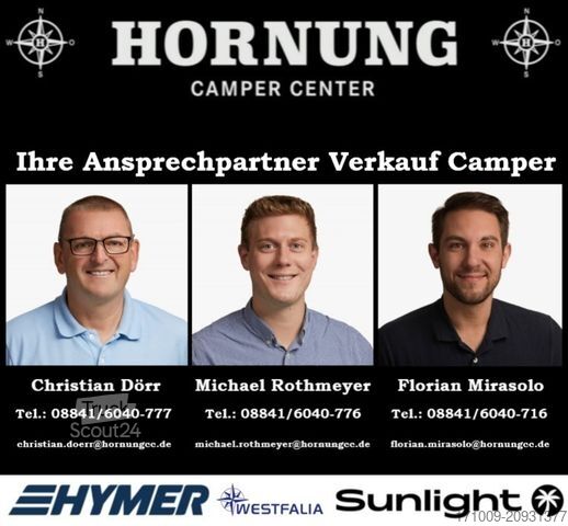 Kastenwagen Wohnmobil / Campervan WESTFALIA Columbus 540 D 140 PS Solar SKYVIEW ACC