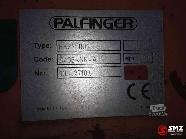 Læsseplatform Mercedes Actros 3241 Palfinger Pk23500 5ext - remote 2 f...