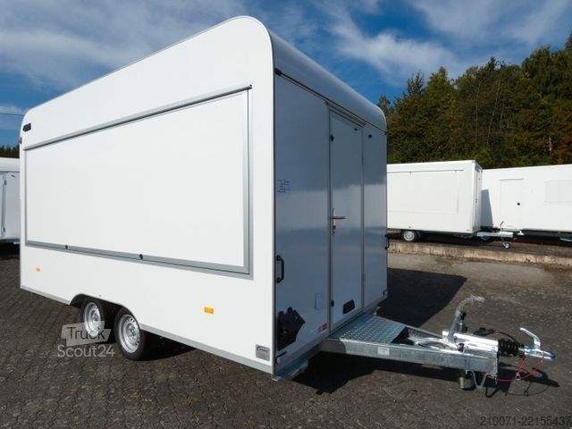 Торговый прицеп BLYSS Verkaufsanhänger 420x220x230cm 2000kg zGG