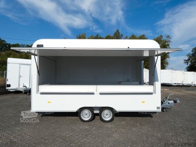 Торговый прицеп BLYSS Verkaufsanhänger 420x220x230cm 2000kg zGG