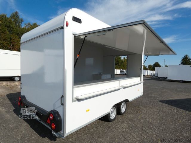Торговый прицеп BLYSS Verkaufsanhänger 420x220x230cm 2000kg zGG