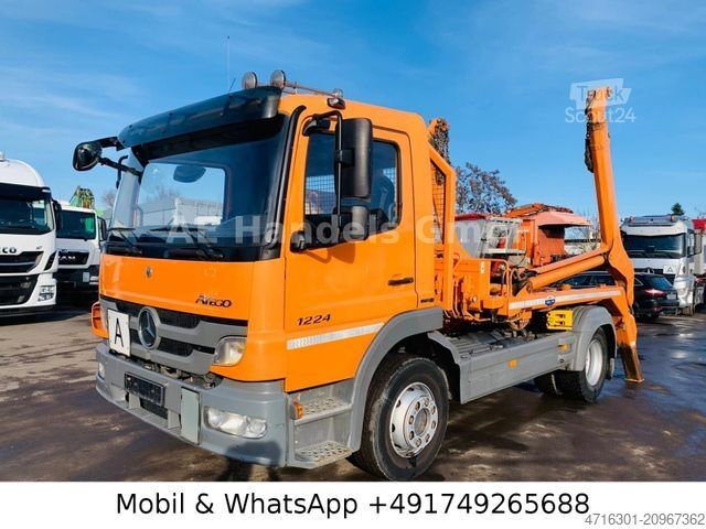 Absetzkipper LKW MERCEDES-BENZ Atego 1224 S BB Meiller AK-7NT *AHK/Klima/Funk