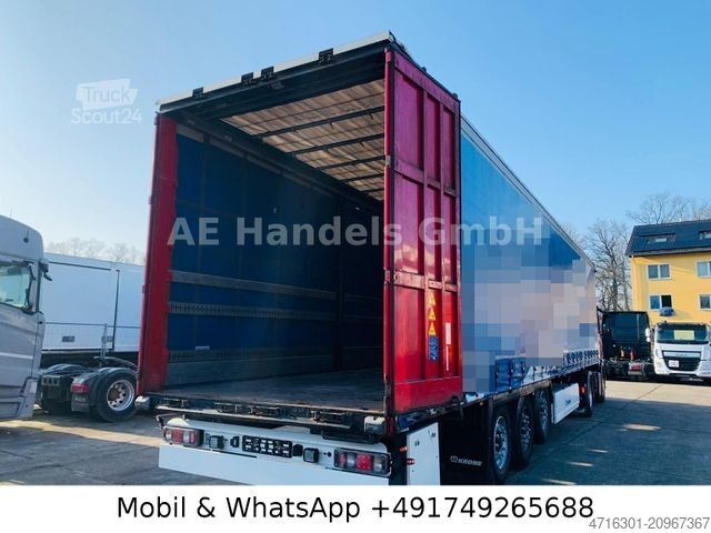 Semi-remorque bâchée KRONE SD *Palletenkasten|Liftachse|Edscha|Tautliner
