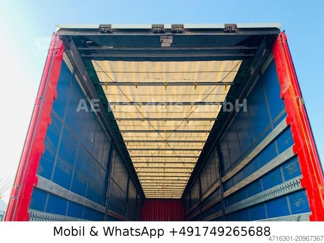 Semi-remorque bâchée KRONE SD *Palletenkasten|Liftachse|Edscha|Tautliner