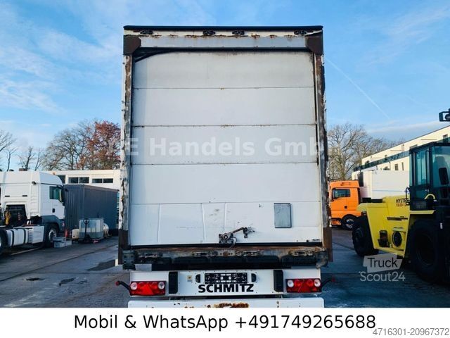 Semi-remorque fourgon SCHMITZ CARGOBULL SKO24 Isoliert Koffer 91m³|Rolltor|Liftachse