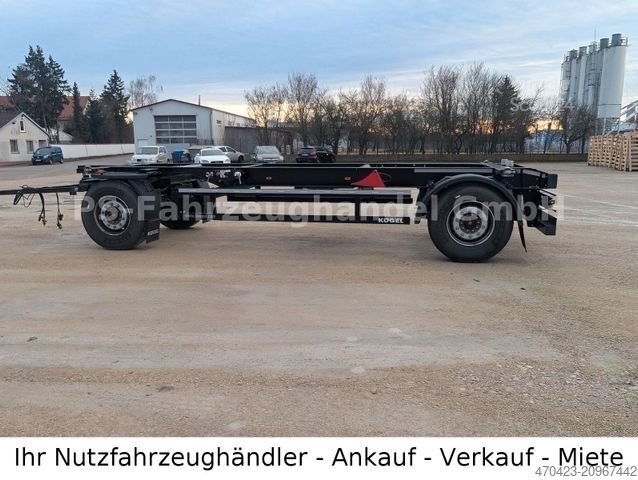 Değiştirilebilir şasili römork KÖGEL AW 18- 22,5"*SAF Achsen*Neuwertig