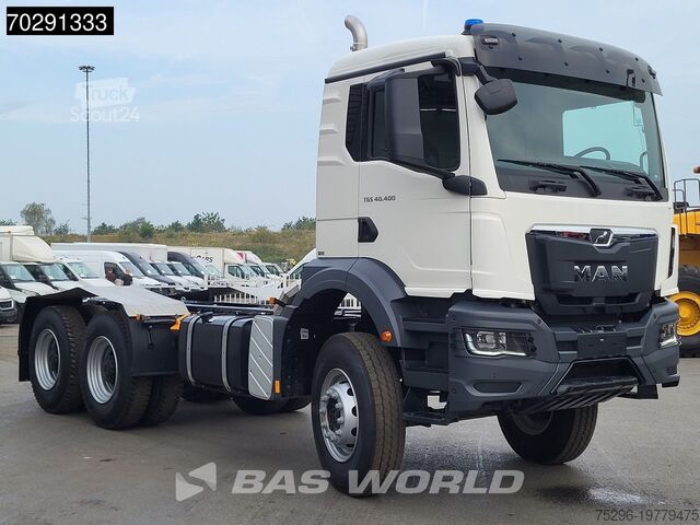 Chassis cabine MAN TGS 40.400 6X4 NEW 6x4 chassis PTO Preparation ...