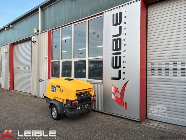 Altro Atlas Copco Kompressor XAS58-7G*2xHammer+Erdrakete*Neuwertig