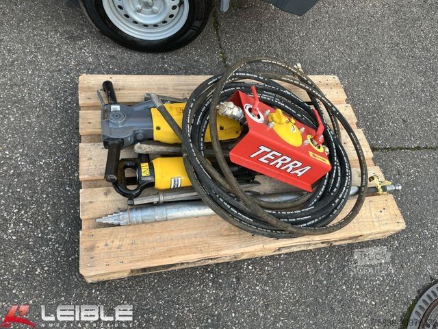 Altro Atlas Copco Kompressor XAS58-7G*2xHammer+Erdrakete*Neuwertig