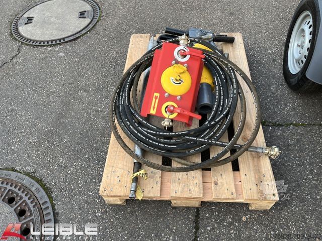 Altro Atlas Copco Kompressor XAS58-7G*2xHammer+Erdrakete*Neuwertig