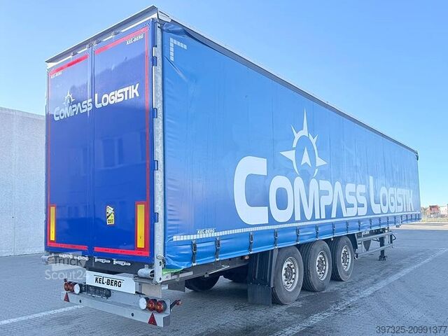 Bâches coulissantes Kel-Berg Curtainsider / Planenauflieger / Gardin