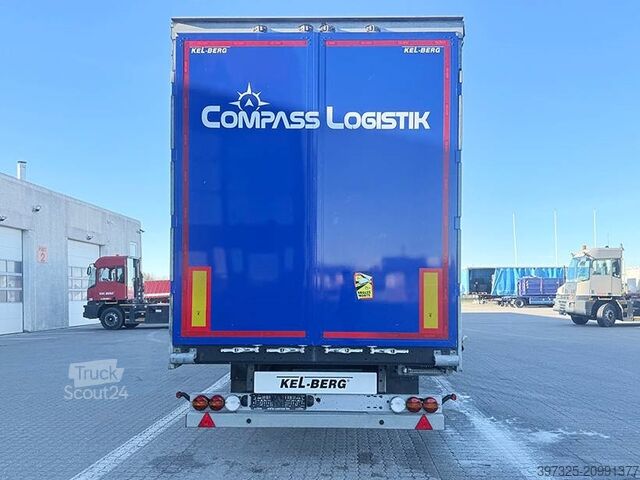 Bâches coulissantes Kel-Berg Curtainsider / Planenauflieger / Gardin