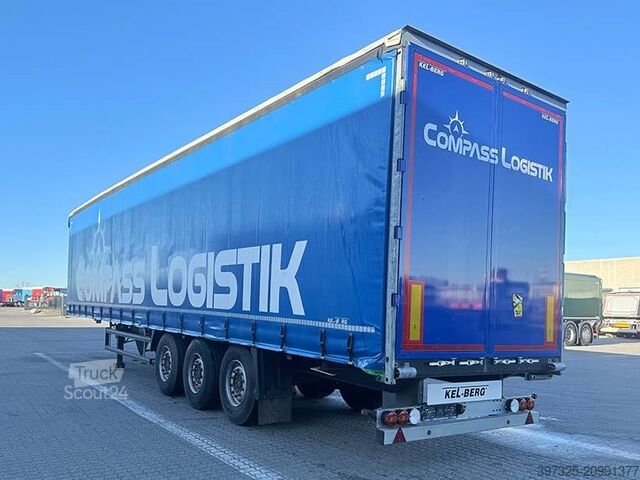 Bâches coulissantes Kel-Berg Curtainsider / Planenauflieger / Gardin