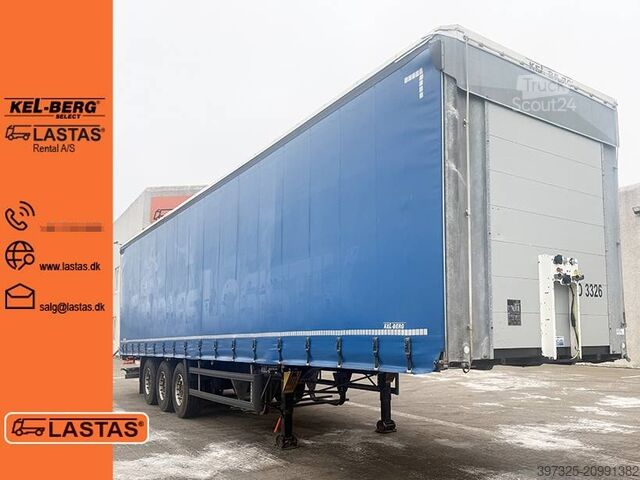 Bâches coulissantes Kel-Berg Curtainsider / Planenauflieger / Gardin