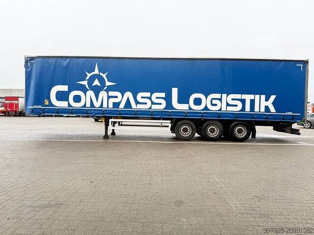 Skjutbara presenningar Kel-Berg Curtainsider / Planenauflieger / Gardin