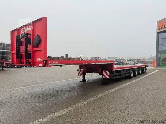 Remorque à plate-forme Kel-Berg Flatbed / Flachbettauflieger / Ladtrailer