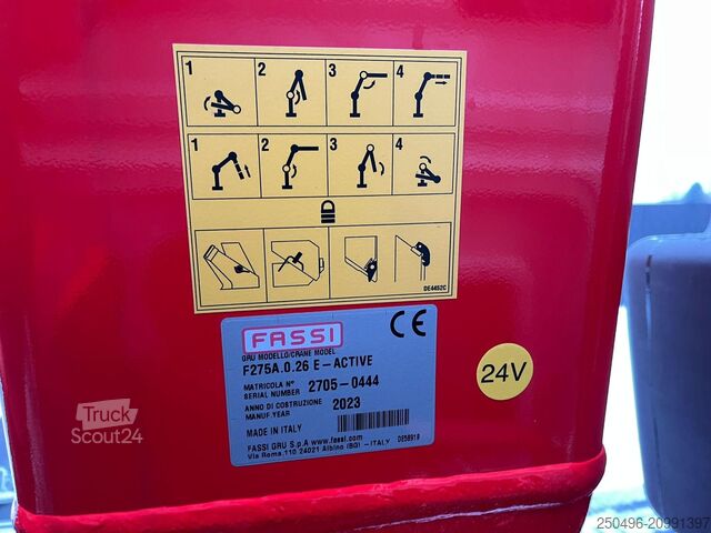 Système de bras à crochet MAN TGS 35.480 8x4*4 FASSI F275 / HYVALIFT 26 ton /...