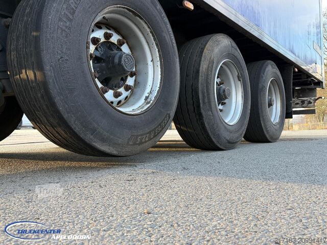 Caisse fermée Groenewegen DRO-14-27 BPW Assen, As1 lifting, Trommelremmen