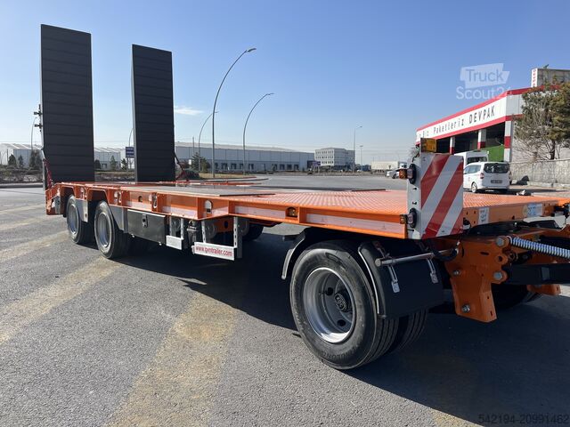Alçak şasi dorse GVN Trailer 2+1 Axle Platform Trailer