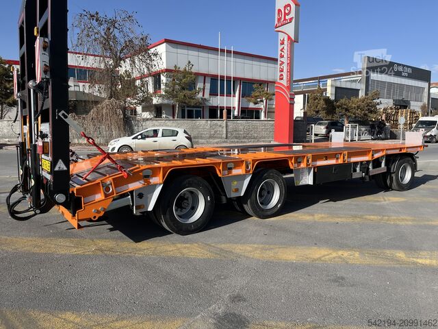 Alçak şasi dorse GVN Trailer 2+1 Axle Platform Trailer