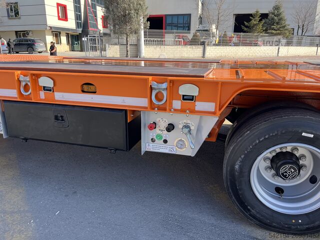 ημιρυμουλκούμενο χαμηλής φόρτωσης GVN Trailer 2+1 Axle Platform Trailer