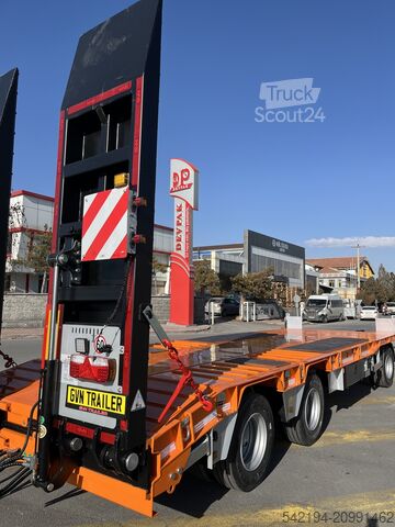 ημιρυμουλκούμενο χαμηλής φόρτωσης GVN Trailer 2+1 Axle Platform Trailer