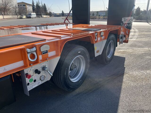 Alçak şasi dorse GVN Trailer 2+1 Axle Platform Trailer