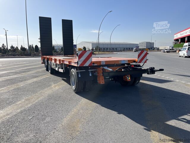 Alçak şasi dorse GVN Trailer 2+1 Axle Platform Trailer