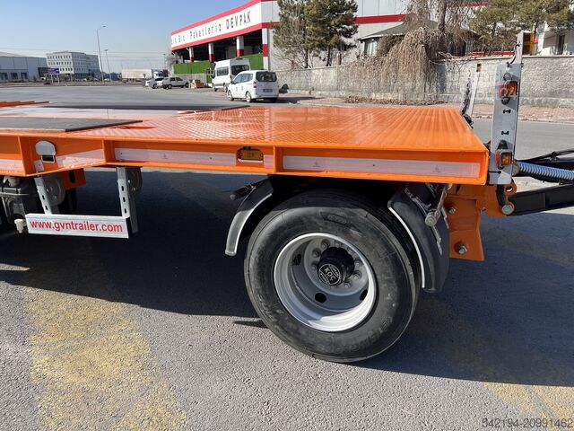 ημιρυμουλκούμενο χαμηλής φόρτωσης GVN Trailer 2+1 Axle Platform Trailer