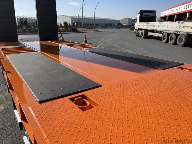 ημιρυμουλκούμενο χαμηλής φόρτωσης GVN Trailer 2+1 Axle Platform Trailer