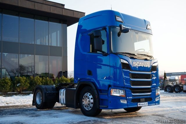 Standard nyergesvontató SCANIA R 450 / RETARDER / HYDRAULIKA / I-PARK COOL / AL