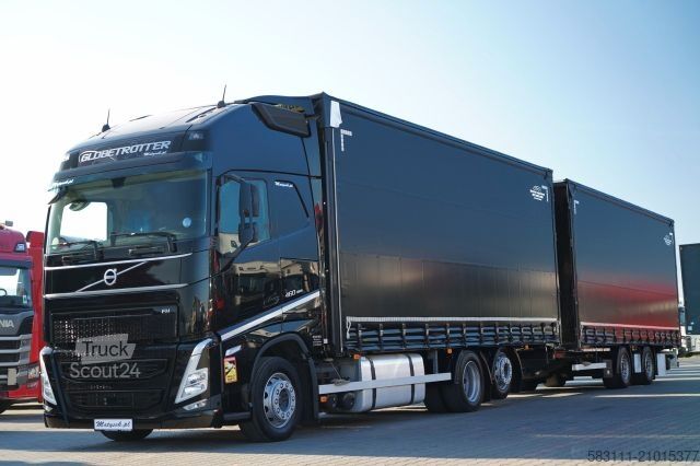 Camion jumbo VOLVO FH 460 / ZESTAW TANDEM / 120 M3 / PRZEJAZDOWY /