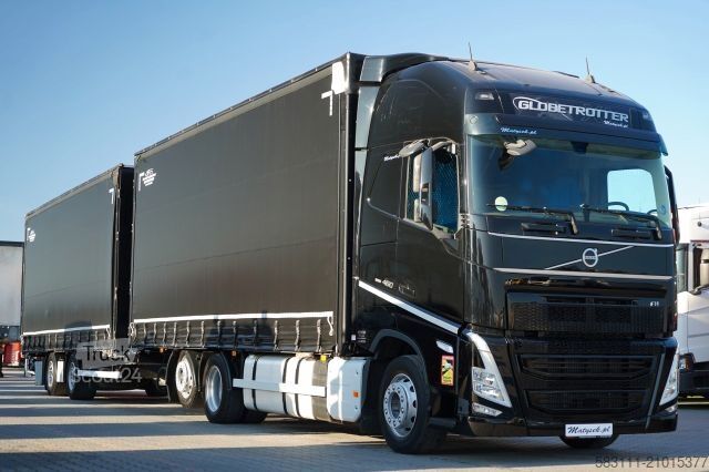 Camion jumbo VOLVO FH 460 / ZESTAW TANDEM / 120 M3 / PRZEJAZDOWY /