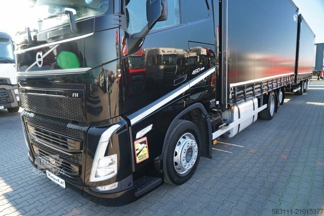 Camion jumbo VOLVO FH 460 / ZESTAW TANDEM / 120 M3 / PRZEJAZDOWY /