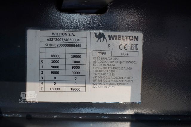 Camion jumbo VOLVO FH 460 / ZESTAW TANDEM / 120 M3 / PRZEJAZDOWY /