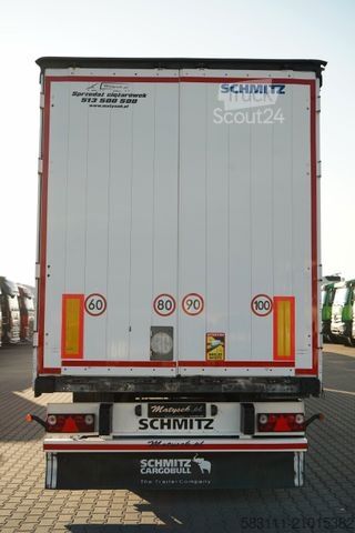 Auflieger mit Pritsche & Plane SCHMITZ CARGOBULL / FIRANKA / STANDARD / PLANDEKA ZBROJONA / SPROW