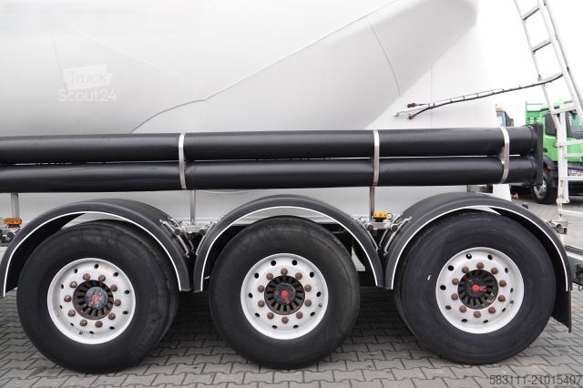 Silo oplegger FELDBINDER CEMENTONACZEPA / 2 KOMORY / 37 000 L / SILOS / D