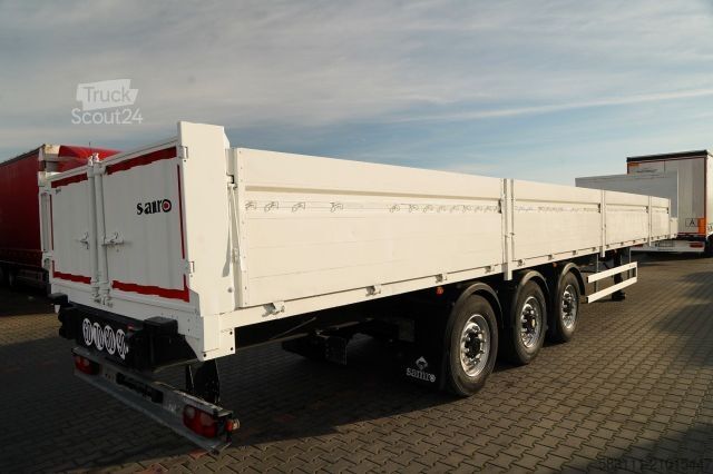 Remorque Samro SAMRO NACZEPA  /  BURTOWA  /  RYFLOWANA POD?OGA 