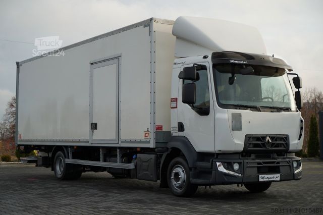 Camion jumbo RENAULT D 240 / 4x2 / KONTENER / 7,7 M / WINDA DHOLLANDI