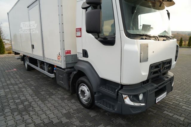 Camion jumbo RENAULT D 240 / 4x2 / KONTENER / 7,7 M / WINDA DHOLLANDI