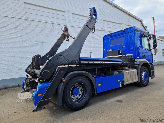 Billenő teherautó Mercedes-Benz Antos 1840 L Antos 1840 L, Gergen Teleskopabsetzkipper Adonis TAK 20, Funk