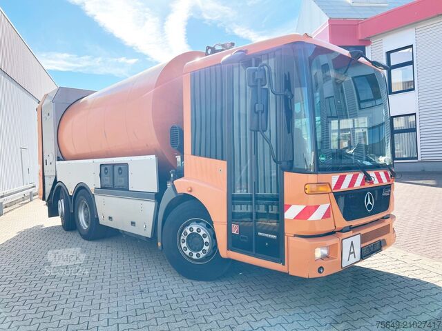 Camion à ordures Mercedes-Benz Econic 2629 L/NLA 6x2/4 Econic 2629 L/NLA 6x2/4, EEV, Lenkachse, FAUN Rotopress 519L, Zöller-Schüttung