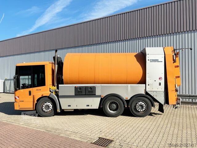 Camion à ordures Mercedes-Benz Econic 2629 L/NLA 6x2/4 Econic 2629 L/NLA 6x2/4, EEV, Lenkachse, FAUN Rotopress 519L, Zöller-Schüttung