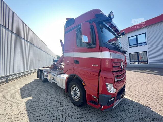 Haakarm vrachtwagen Mercedes-Benz Actros 2551 L 6x2 Actros 2551 L 6x2/46, Retarder, Liftachse, BigSpace, Bi-Xenon