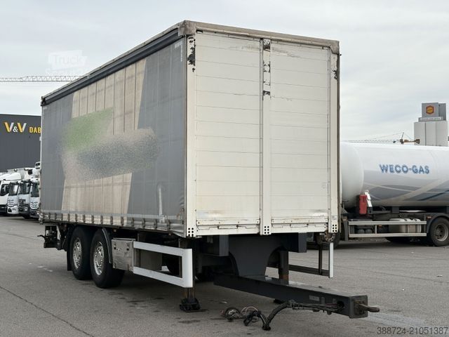 Open aanhangwagen met zeil ORTEN AG18T*Tandem*Vollluft*LBW*XLZertifikat*Edschav.*